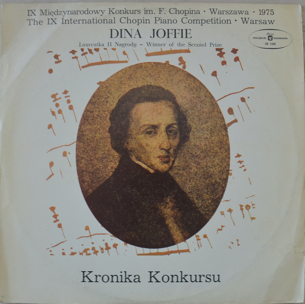 Dina Joffie — Chopin Competition 1975
